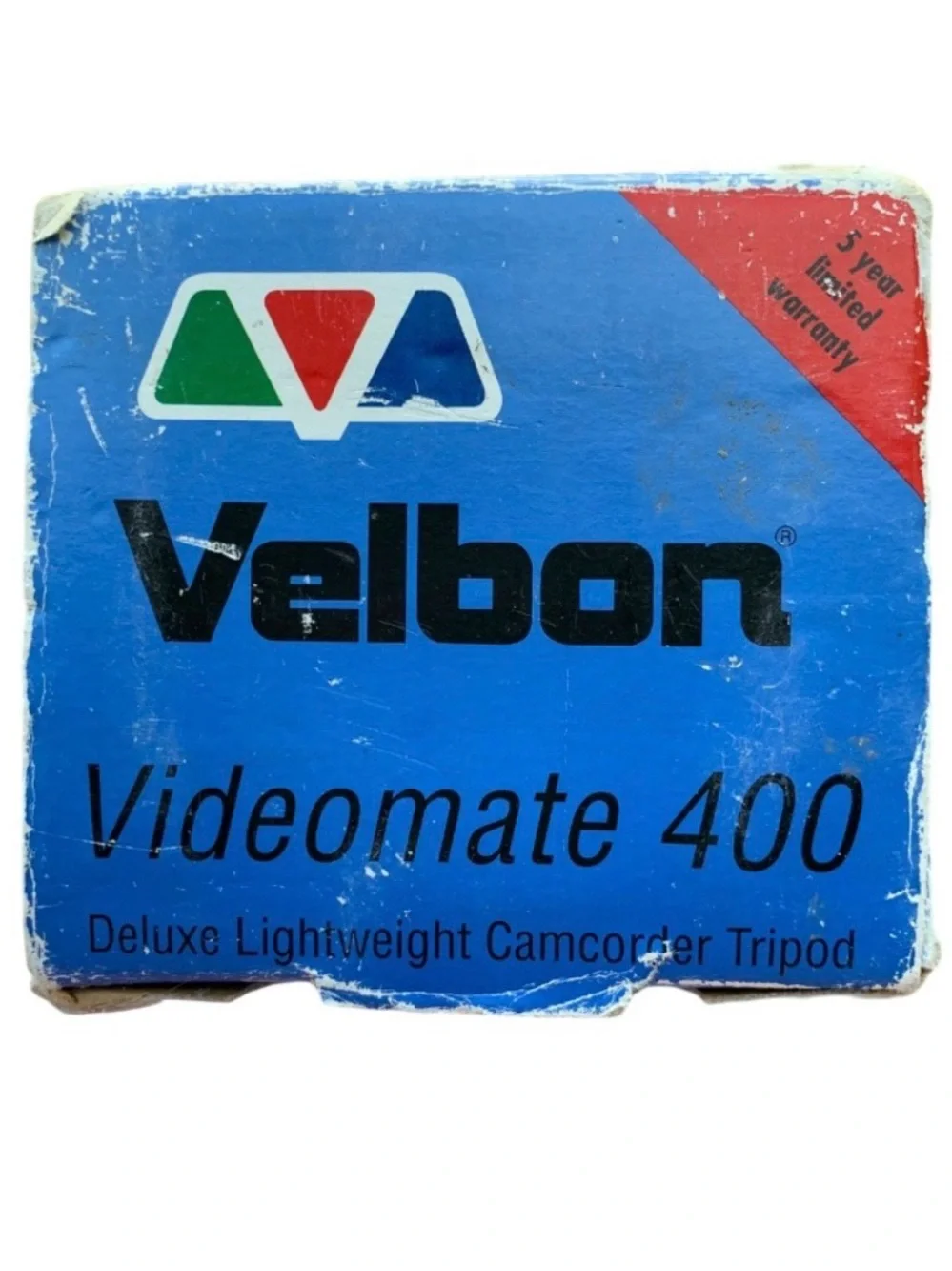 VELBON Videomate 400 Camcorder Tripod Deluxe Lightweight Aluminum Pan Head 3-Way